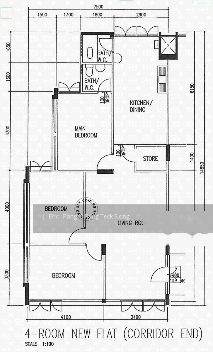Blk 709 Clementi West Street 2 (Clementi), HDB 4 Rooms #184183472